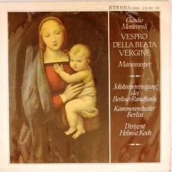 Пластинка Helmut Koch (dirigent) Claudio Monteverdi. Vespro della Beata Vergine (2 LP)